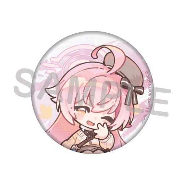 描きおろしミニキャラ缶バッジ（アビドス高等学校）単品